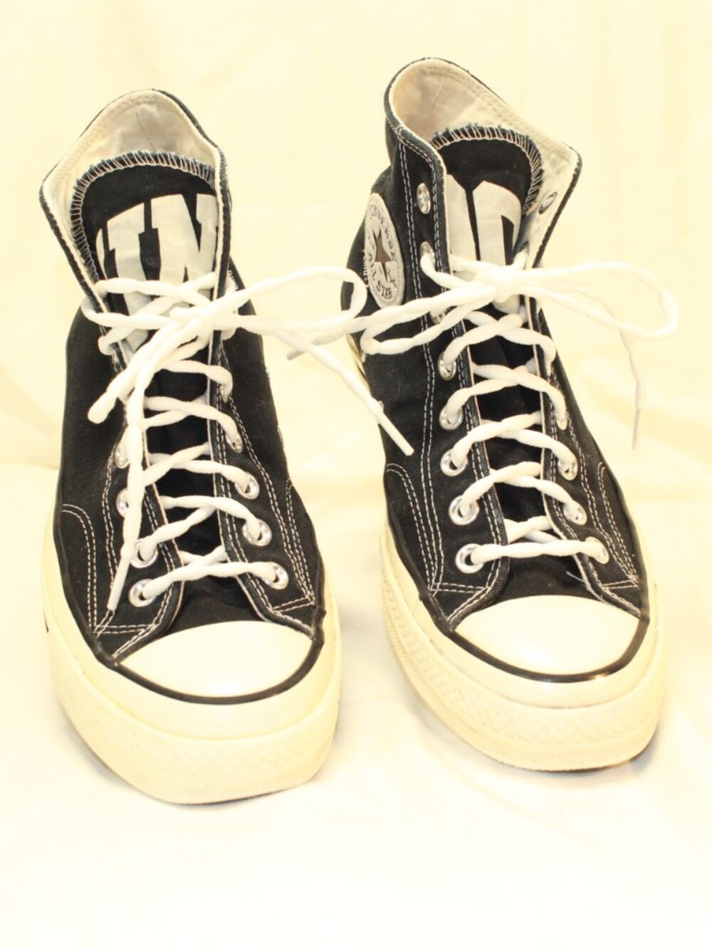 Converse Unisex Size M8.5 W10.5 Black 70 CMD+Z UNDO High Top Sneakers 162050C